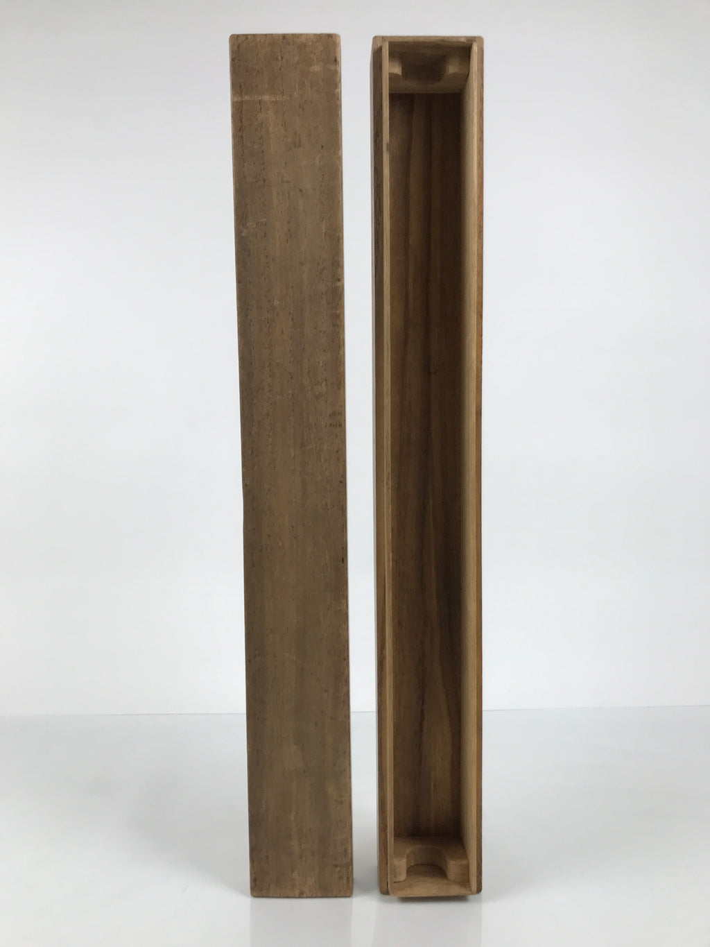 Japanese Wooden Hanging Scroll Box Vtg Kakejiku Hako Inside Length 59.5cm SB341
