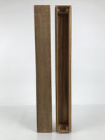 Japanese Wooden Hanging Scroll Box Vtg Kakejiku Hako Inside Length 59.5cm SB341