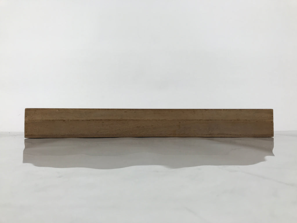 Japanese Wooden Hanging Scroll Box Vtg Kakejiku Hako Inside Length 59.5cm SB341