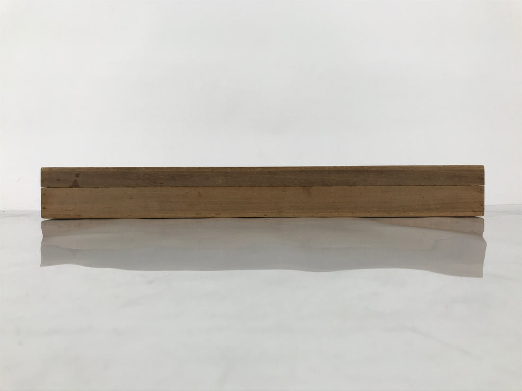 Japanese Wooden Hanging Scroll Box Vtg Kakejiku Hako Inside Length 59.5cm SB341