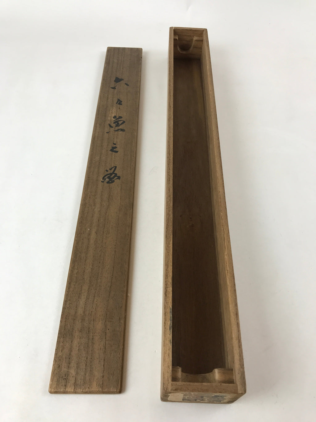 Japanese Wooden Hanging Scroll Box Vtg Kakejiku Hako Inside Length 59.6cm SB263