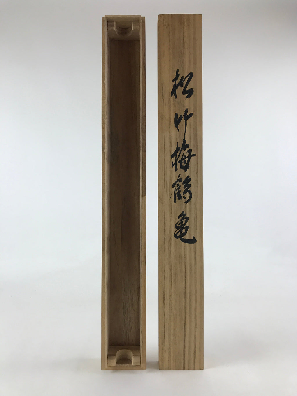 Japanese Wooden Hanging Scroll Box Vtg Kakejiku Hako Inside Length 59.7cm SB231