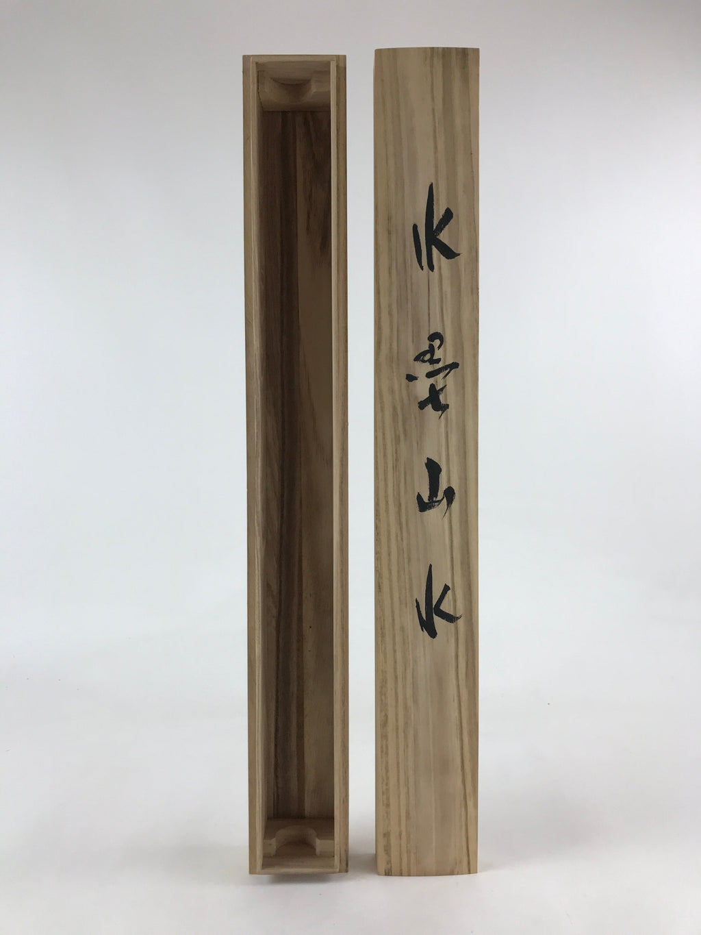 Japanese Wooden Hanging Scroll Box Vtg Kakejiku Hako Inside Length 59.7cm SB234