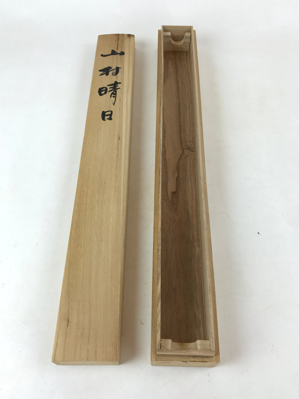 Japanese Wooden Hanging Scroll Box Vtg Kakejiku Hako Inside Length 59.8cm SB239