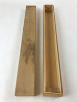 Japanese Wooden Hanging Scroll Box Vtg Kakejiku Hako Inside Length 60.3cm SB265