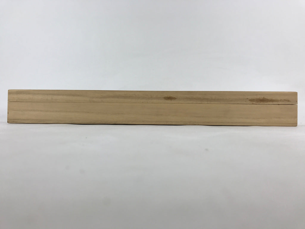 Japanese Wooden Hanging Scroll Box Vtg Kakejiku Hako Inside Length 60.5cm SB217