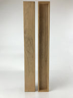 Japanese Wooden Hanging Scroll Box Vtg Kakejiku Hako Inside Length 60.5cm SB286
