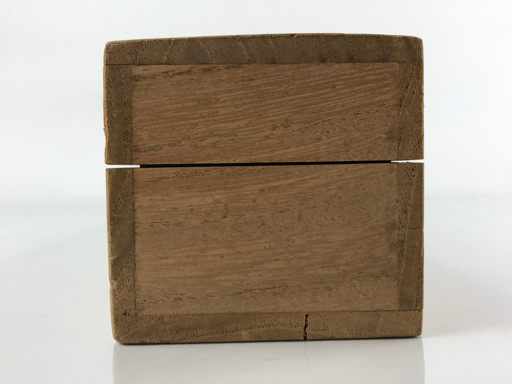 Japanese Wooden Hanging Scroll Box Vtg Kakejiku Hako Inside Length 60.5cm SB286