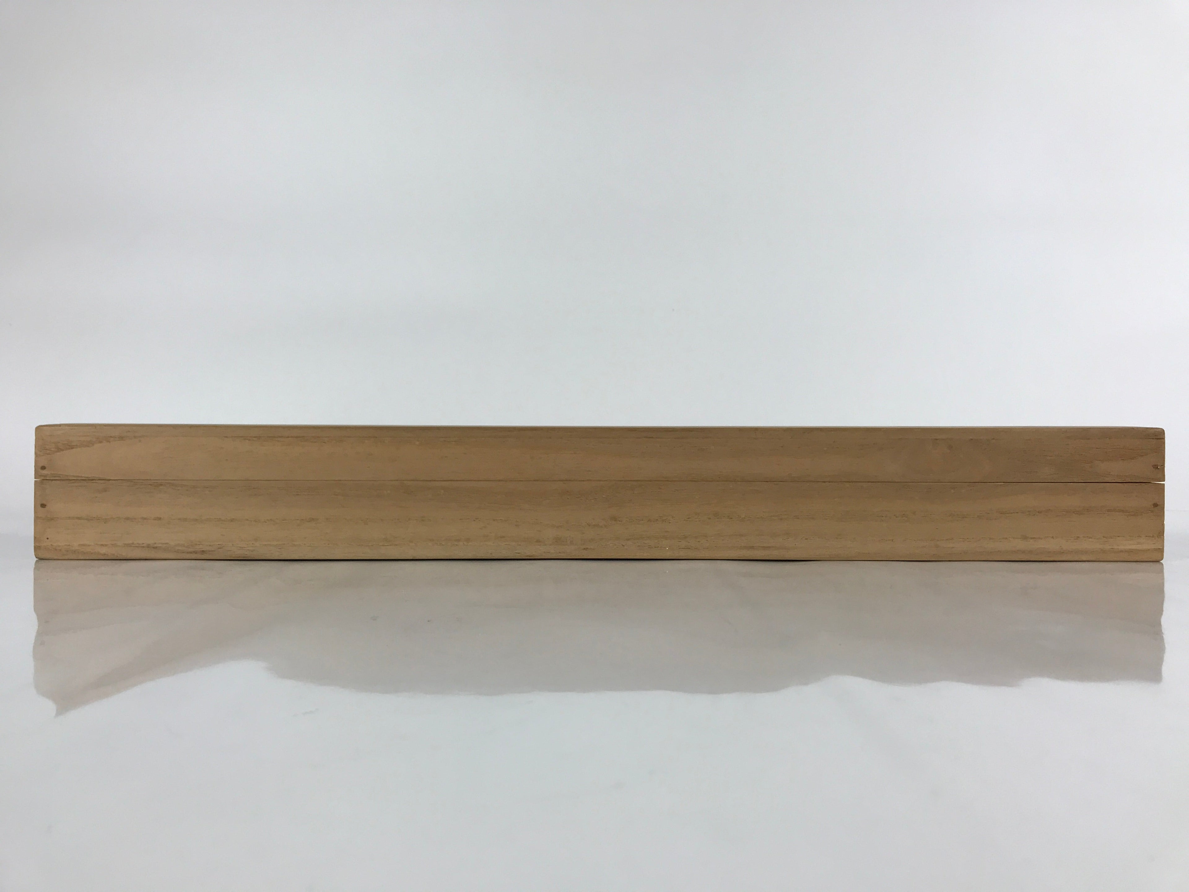 Japanese Wooden Hanging Scroll Box Vtg Kakejiku Hako Inside Length 60.5cm SB286