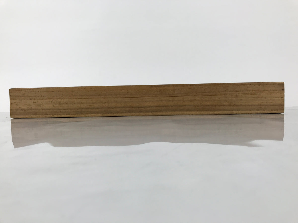 Japanese Wooden Hanging Scroll Box Vtg Kakejiku Hako Inside Length 60.5cm SB332