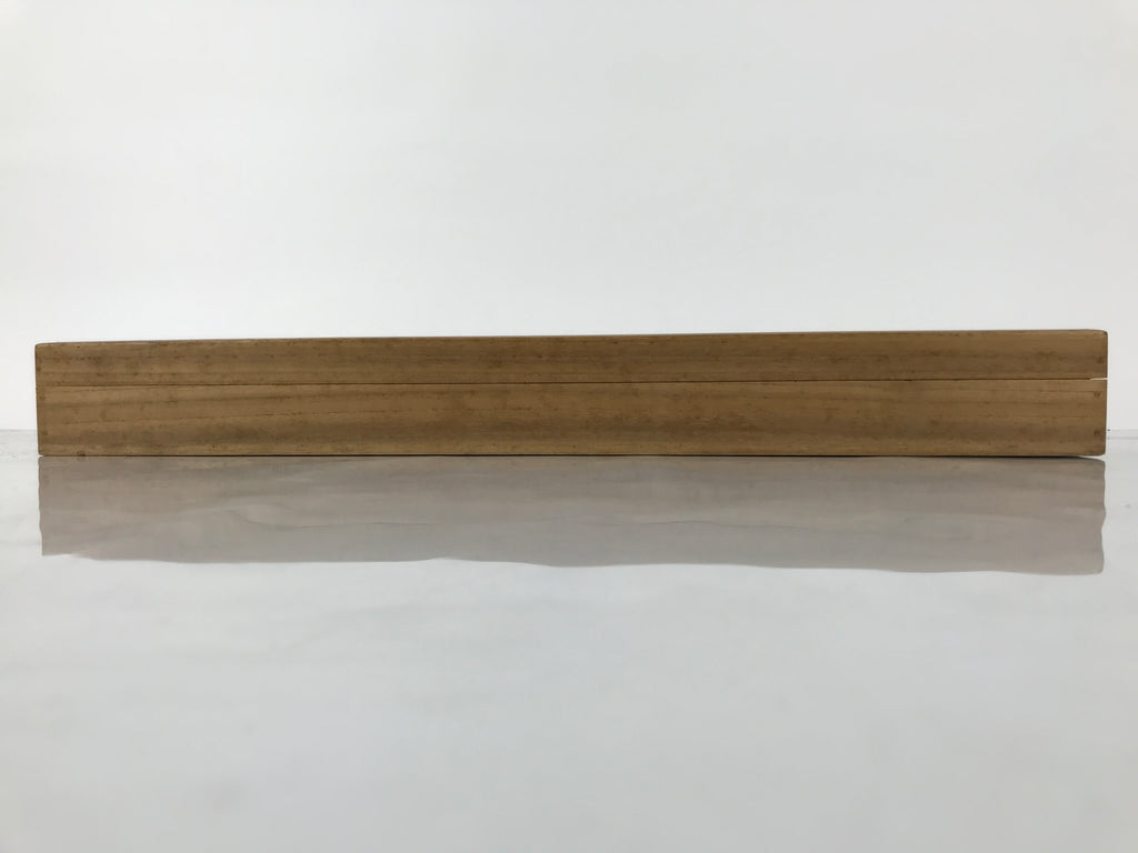 Japanese Wooden Hanging Scroll Box Vtg Kakejiku Hako Inside Length 60.5cm SB332