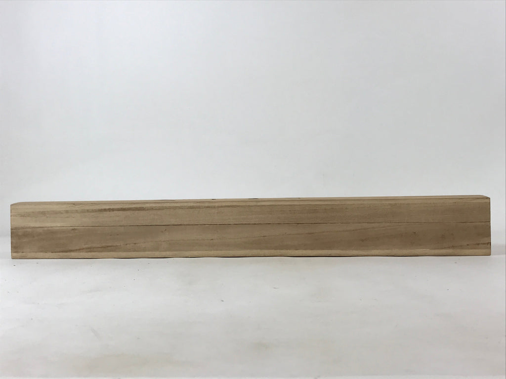 Japanese Wooden Hanging Scroll Box Vtg Kakejiku Hako Inside Length 60.6cm SB247