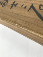 Japanese Wooden Hanging Scroll Box Vtg Kakejiku Hako Inside Length 60.7cm SB230