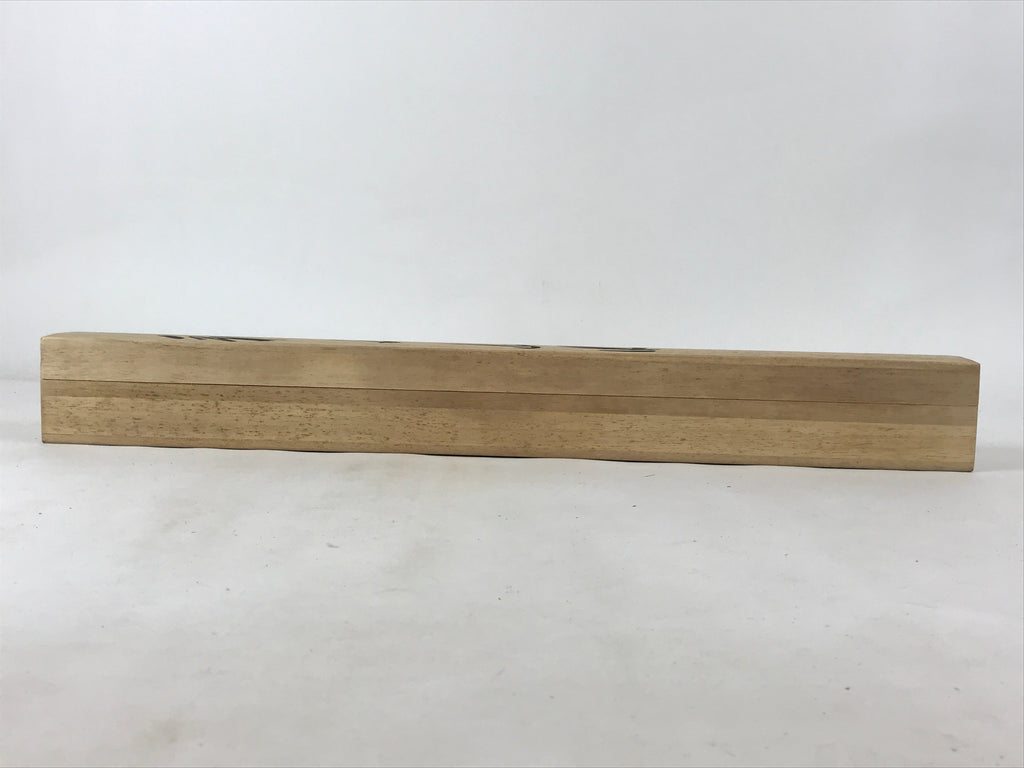 Japanese Wooden Hanging Scroll Box Vtg Kakejiku Hako Inside Length 60.7cm SB248