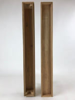 Japanese Wooden Hanging Scroll Box Vtg Kakejiku Hako Inside Length 60.7cm SB259