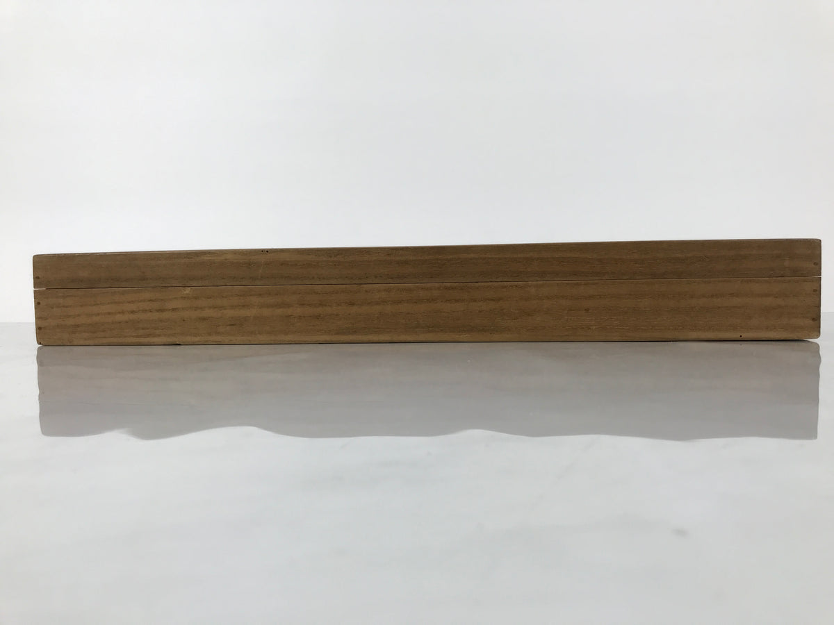 Japanese Wooden Hanging Scroll Box Vtg Kakejiku Hako Inside Length 60.7cm SB326