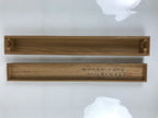 Japanese Wooden Hanging Scroll Box Vtg Kakejiku Hako Inside Length 60.7cm SB326