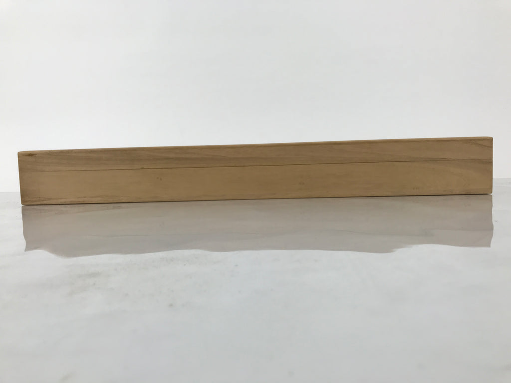 Japanese Wooden Hanging Scroll Box Vtg Kakejiku Hako Inside Length 60.7cm SB334