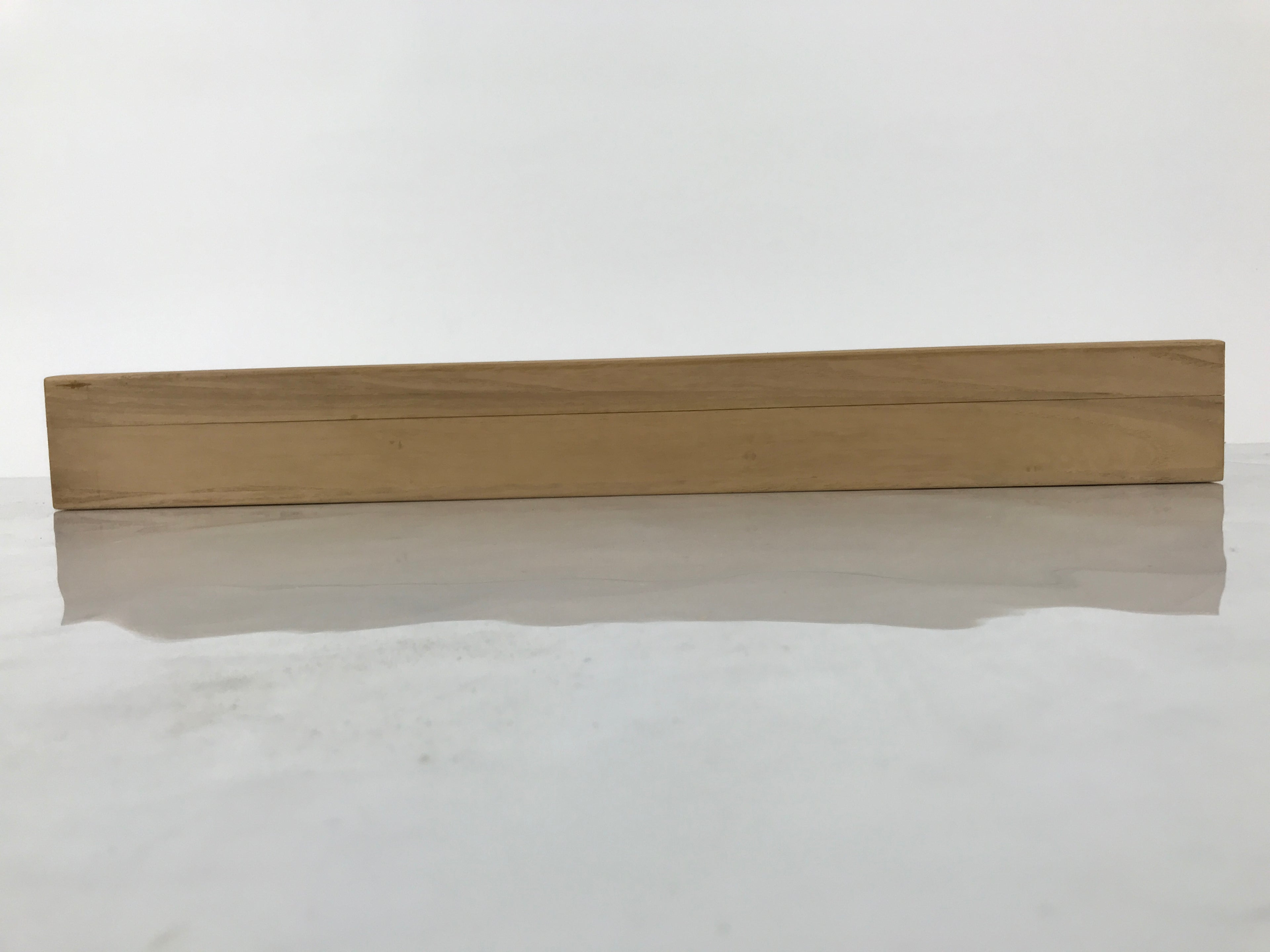 Japanese Wooden Hanging Scroll Box Vtg Kakejiku Hako Inside Length 60.7cm SB334