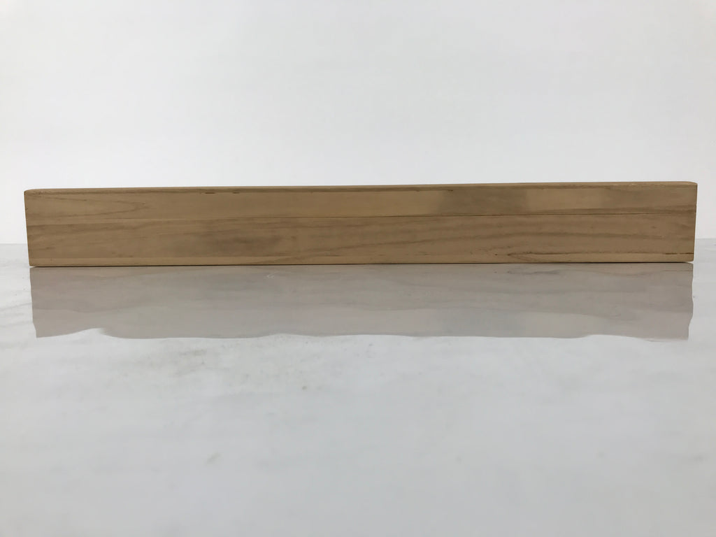 Japanese Wooden Hanging Scroll Box Vtg Kakejiku Hako Inside Length 60.7cm SB334