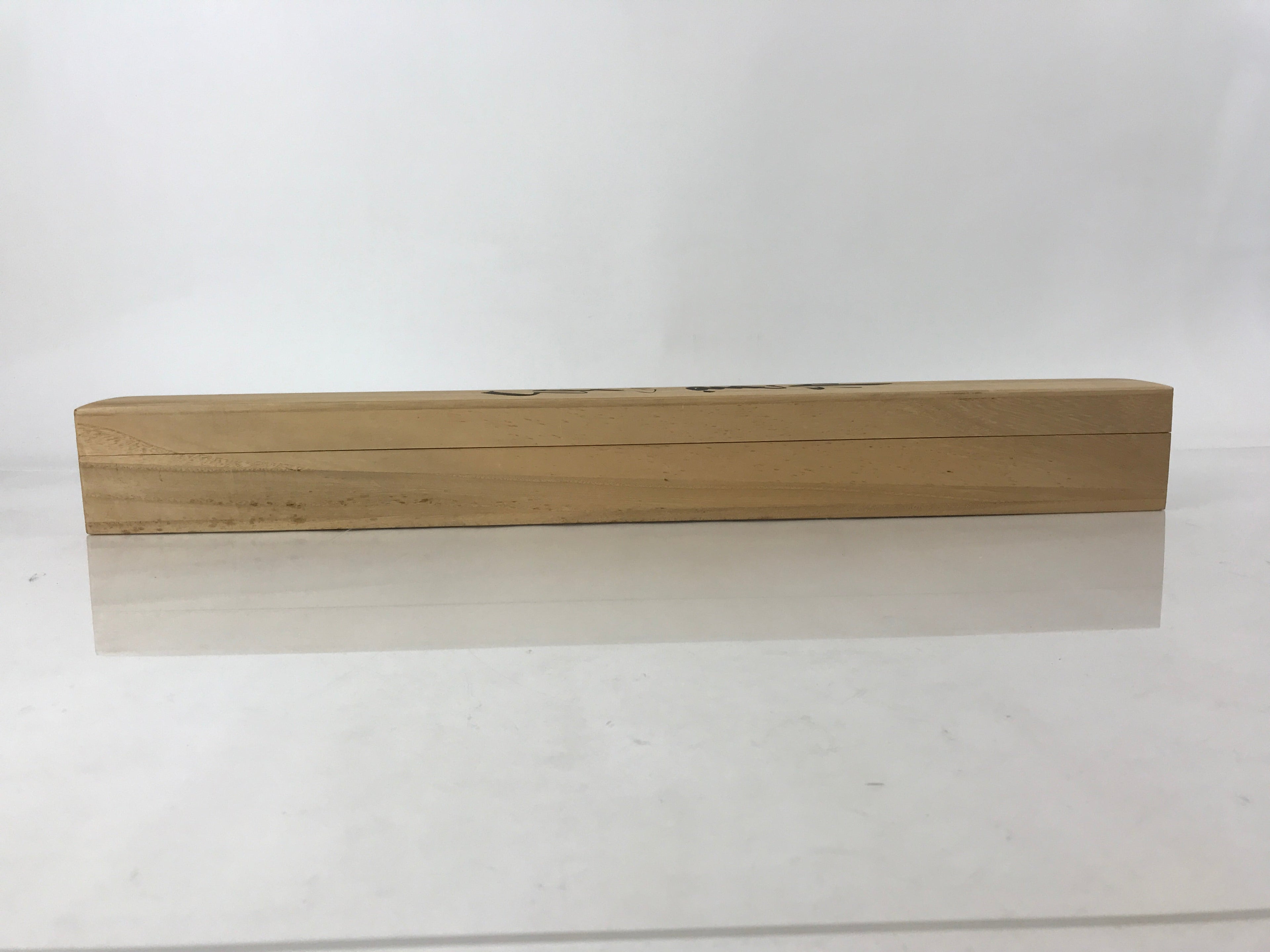 Japanese Wooden Hanging Scroll Box Vtg Kakejiku Hako Inside Length 60.8cm SB255