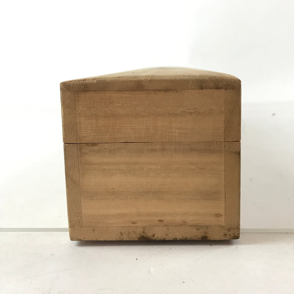 Japanese Wooden Hanging Scroll Box Vtg Kakejiku Hako Inside Length 60.8cm SB255