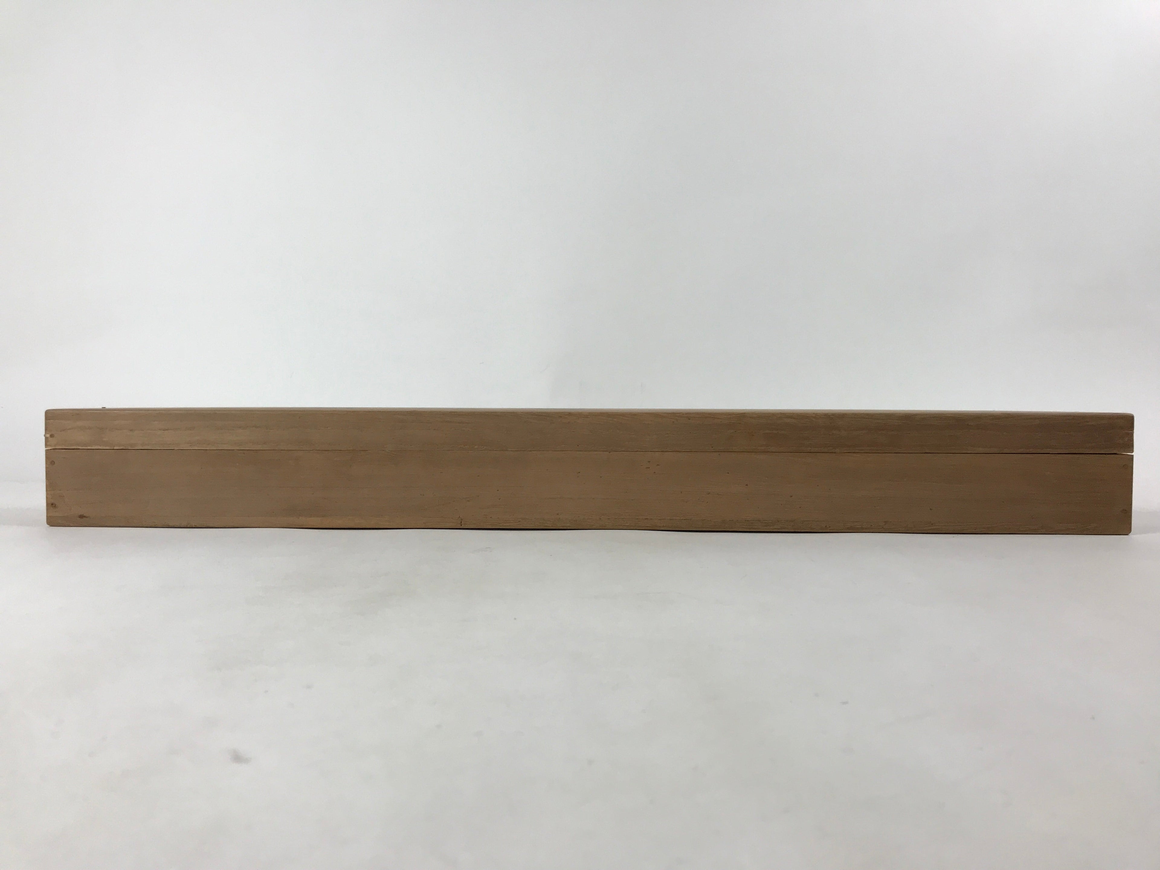 Japanese Wooden Hanging Scroll Box Vtg Kakejiku Hako Inside Length 60.8cm SB266