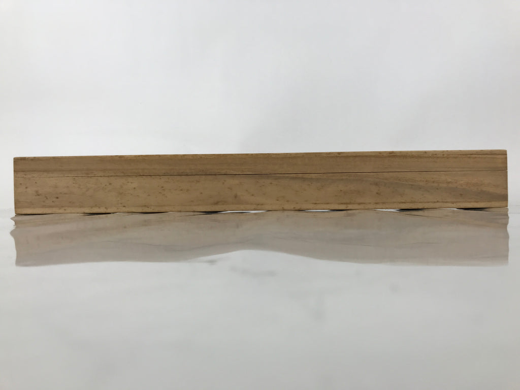Japanese Wooden Hanging Scroll Box Vtg Kakejiku Hako Inside Length 60.8cm SB297