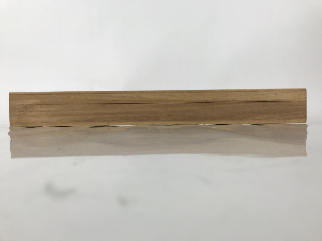Japanese Wooden Hanging Scroll Box Vtg Kakejiku Hako Inside Length 60.8cm SB297