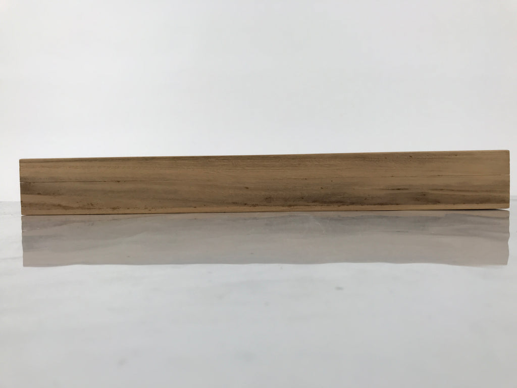 Japanese Wooden Hanging Scroll Box Vtg Kakejiku Hako Inside Length 60.8cm SB330