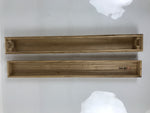 Japanese Wooden Hanging Scroll Box Vtg Kakejiku Hako Inside Length 60.8cm SB330