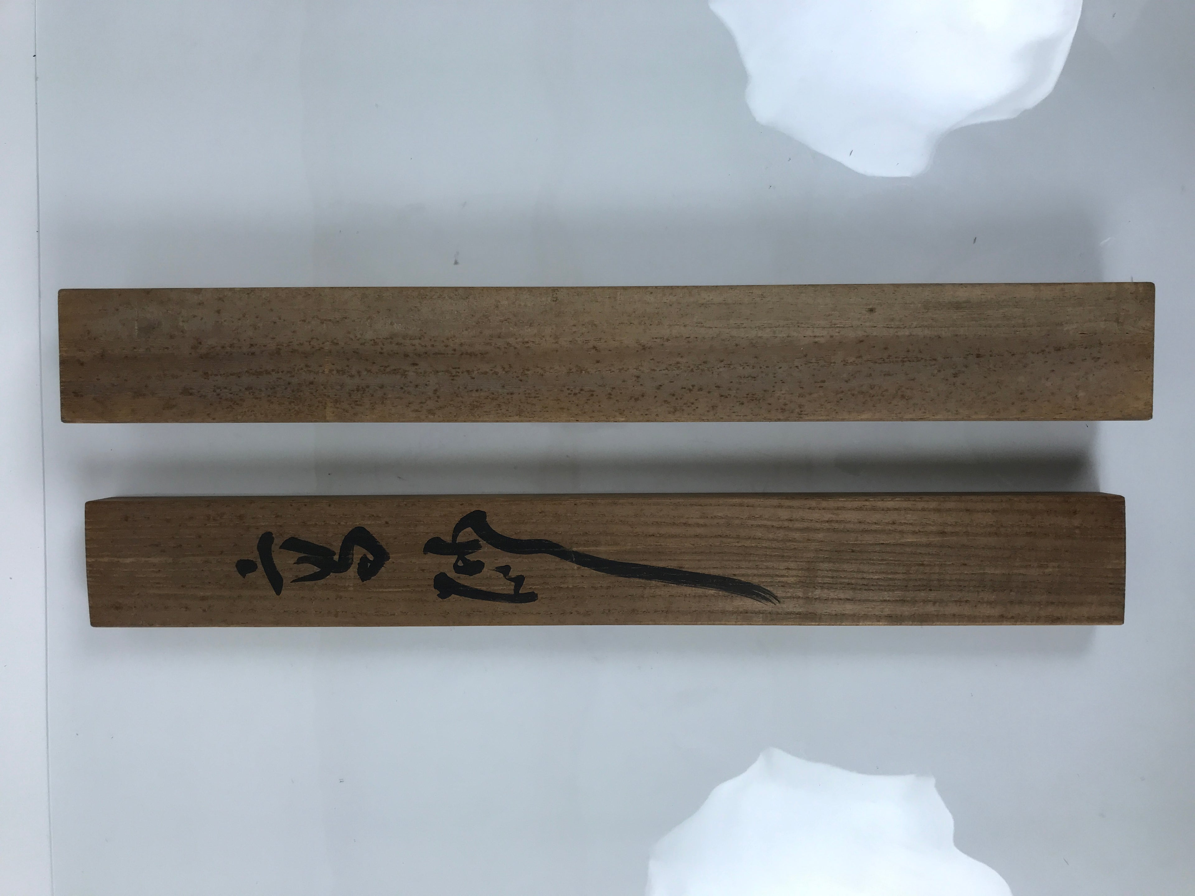 Japanese Wooden Hanging Scroll Box Vtg Kakejiku Hako Inside Length 60.8cm SB337