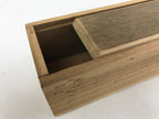 Japanese Wooden Hanging Scroll Box Vtg Kakejiku Hako Inside Length 60cm SB280