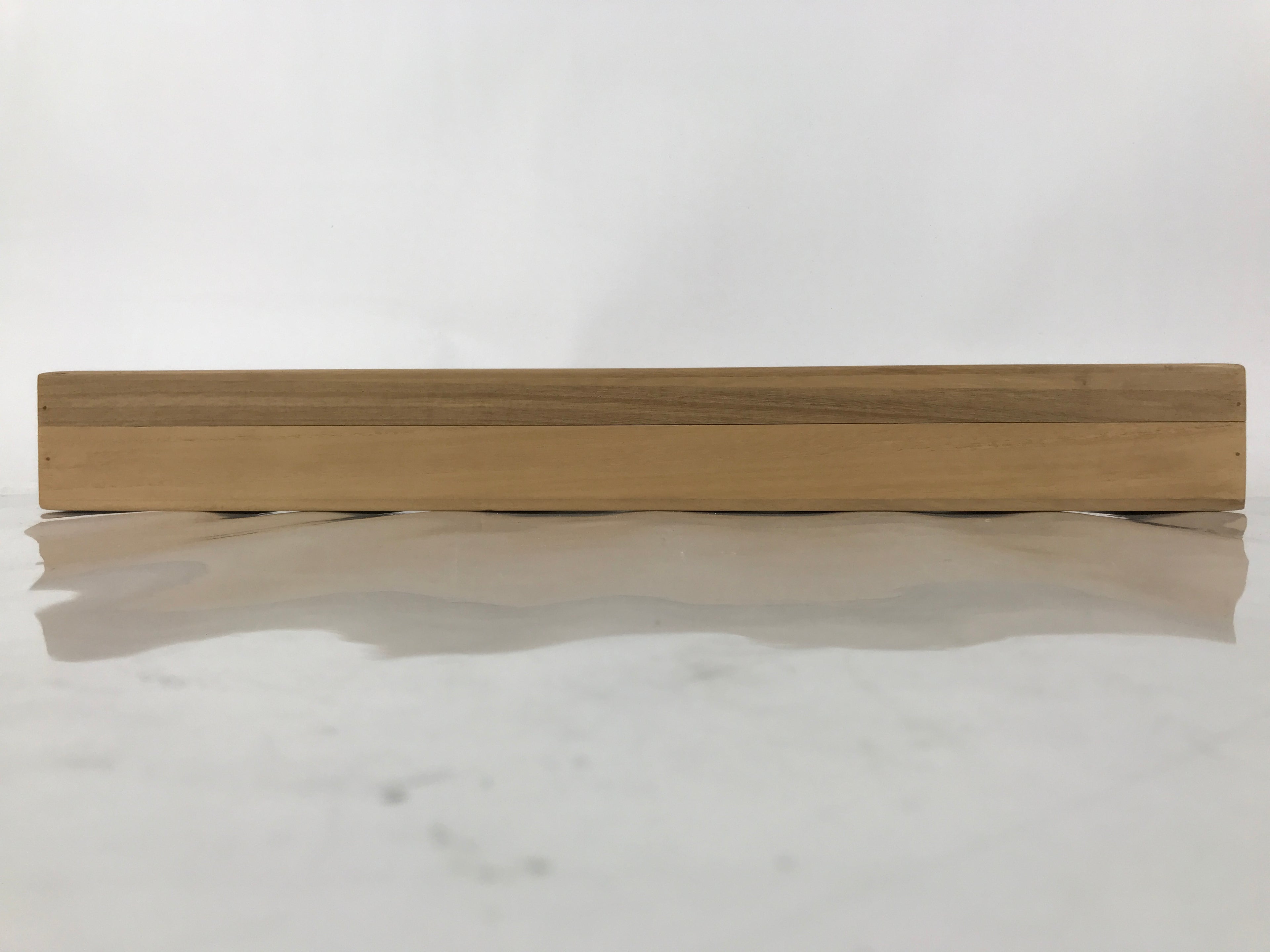 Japanese Wooden Hanging Scroll Box Vtg Kakejiku Hako Inside Length 61.1cm SB298