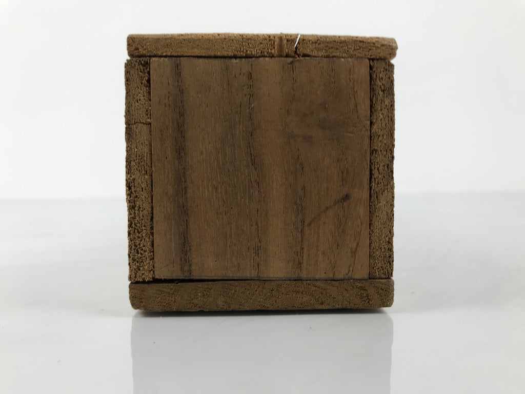 Japanese Wooden Hanging Scroll Box Vtg Kakejiku Hako Inside Length 61.2cm SB322