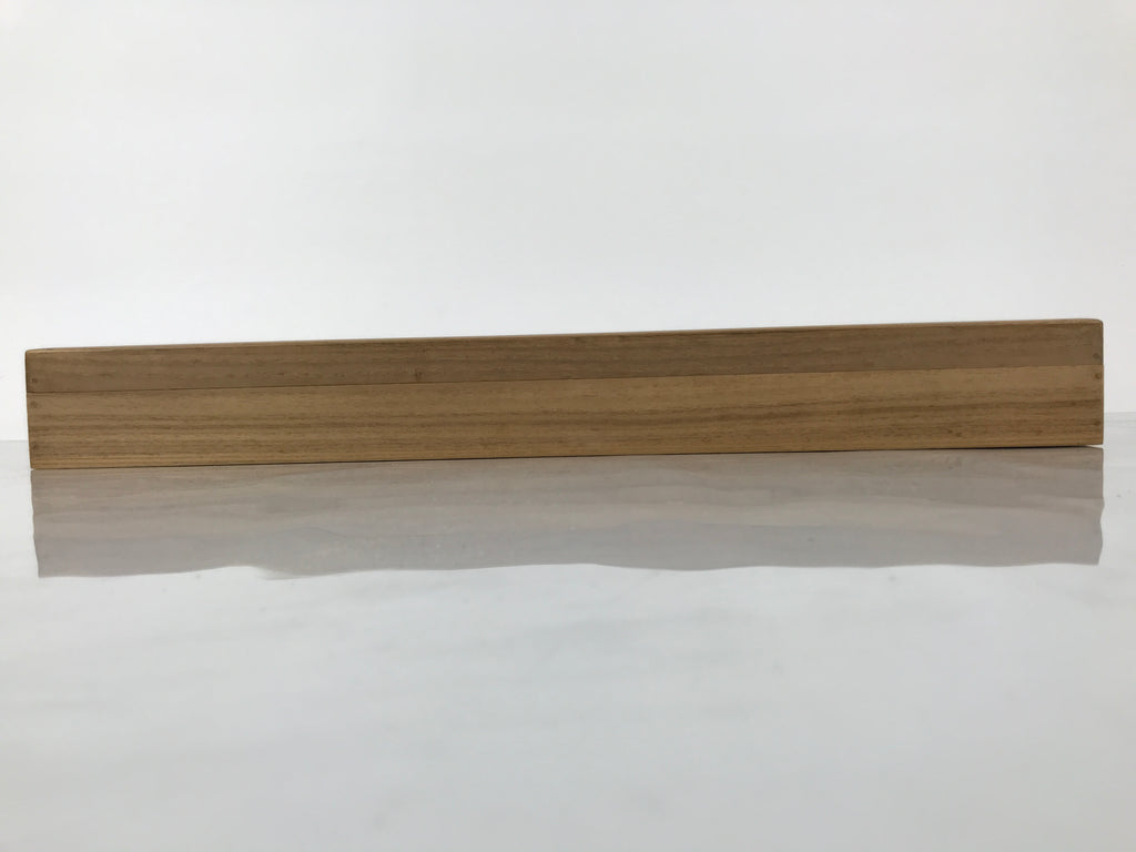 Japanese Wooden Hanging Scroll Box Vtg Kakejiku Hako Inside Length 62.1cm SB324