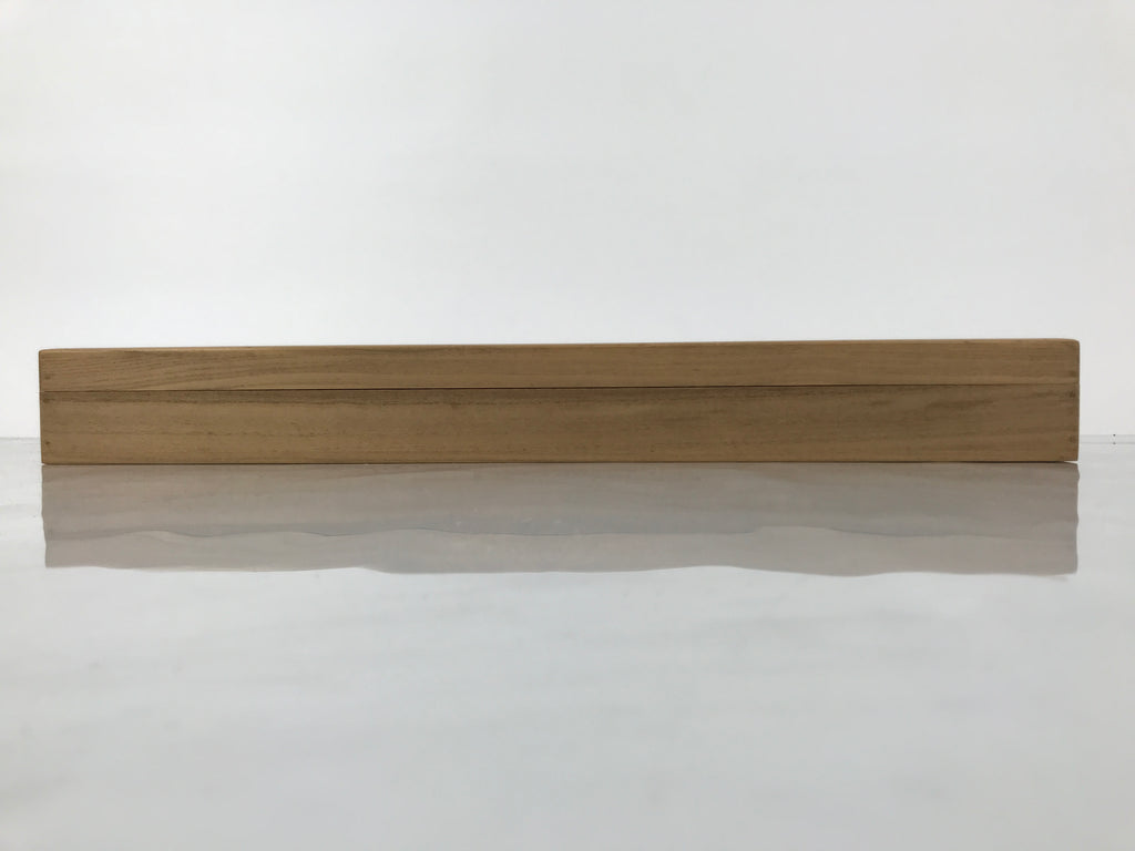 Japanese Wooden Hanging Scroll Box Vtg Kakejiku Hako Inside Length 62.1cm SB324
