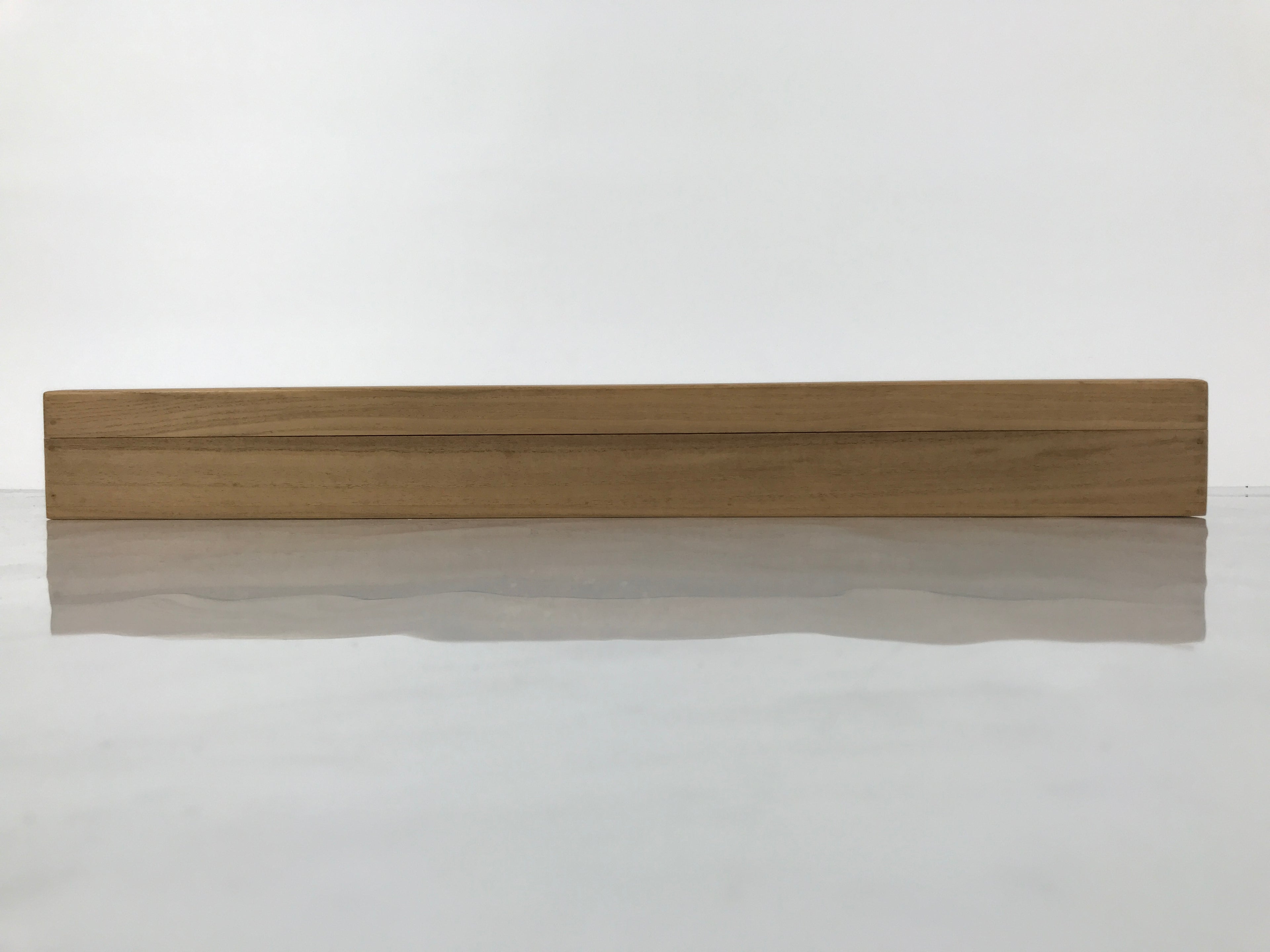 Japanese Wooden Hanging Scroll Box Vtg Kakejiku Hako Inside Length 62.1cm SB324