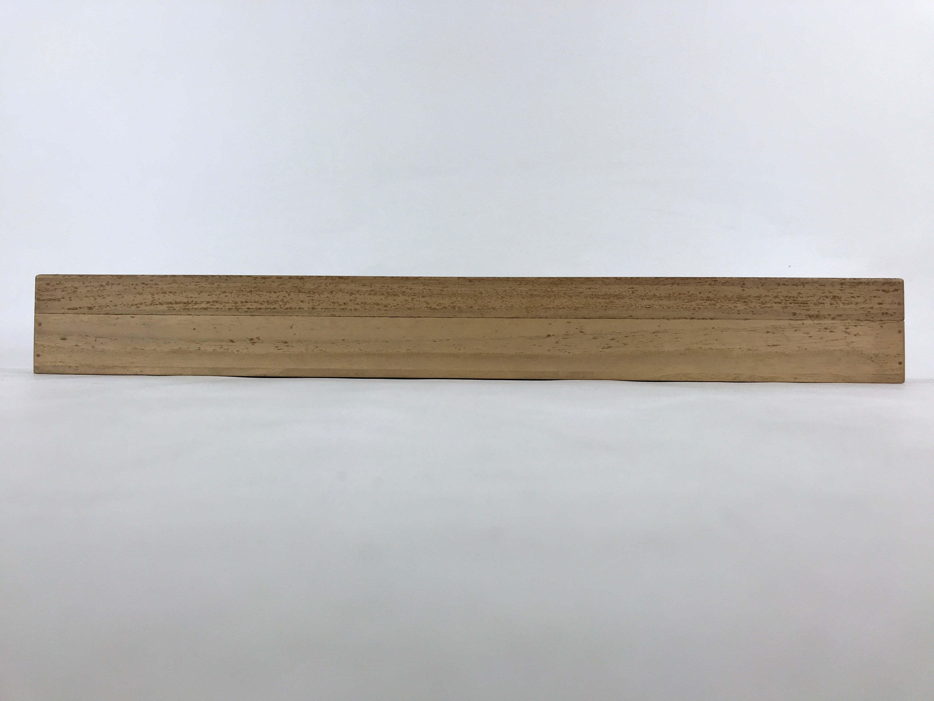 Japanese Wooden Hanging Scroll Box Vtg Kakejiku Hako Inside Length 62.2cm SB216