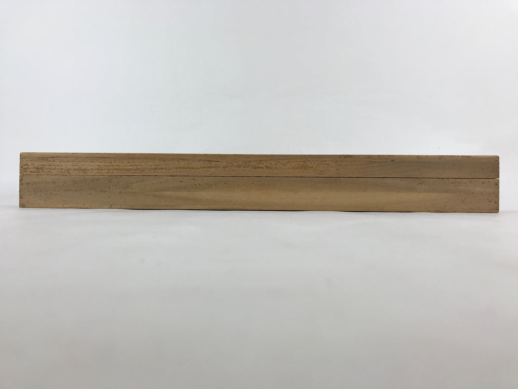 Japanese Wooden Hanging Scroll Box Vtg Kakejiku Hako Inside Length 62.2cm SB216