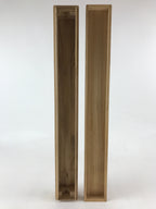 Japanese Wooden Hanging Scroll Box Vtg Kakejiku Hako Inside Length 62.2cm SB216