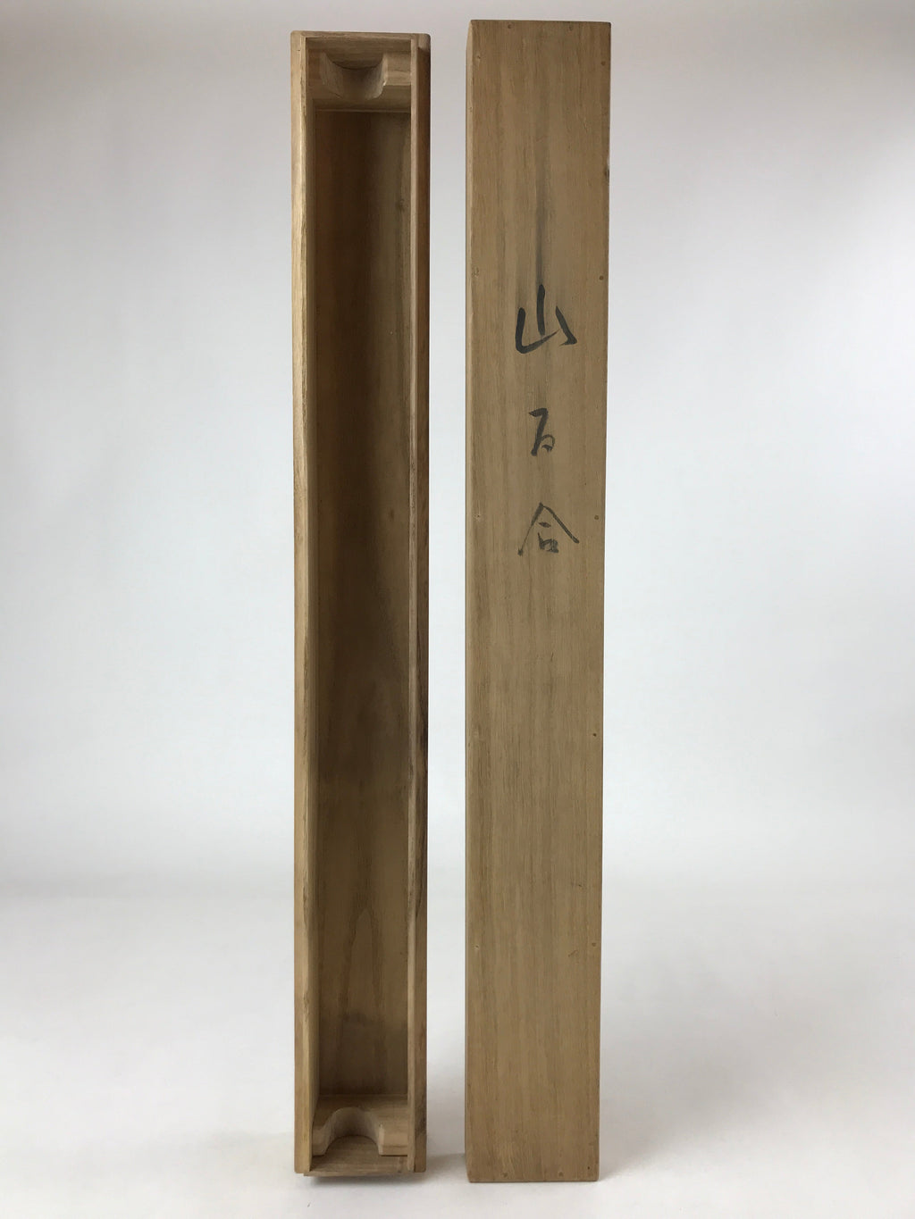 Japanese Wooden Hanging Scroll Box Vtg Kakejiku Hako Inside Length 62.2cm SB271