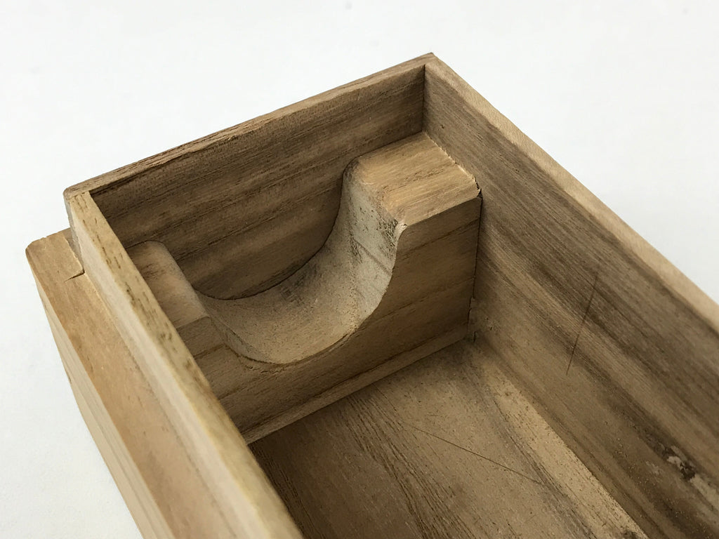 Japanese Wooden Hanging Scroll Box Vtg Kakejiku Hako Inside Length 62.2cm SB271