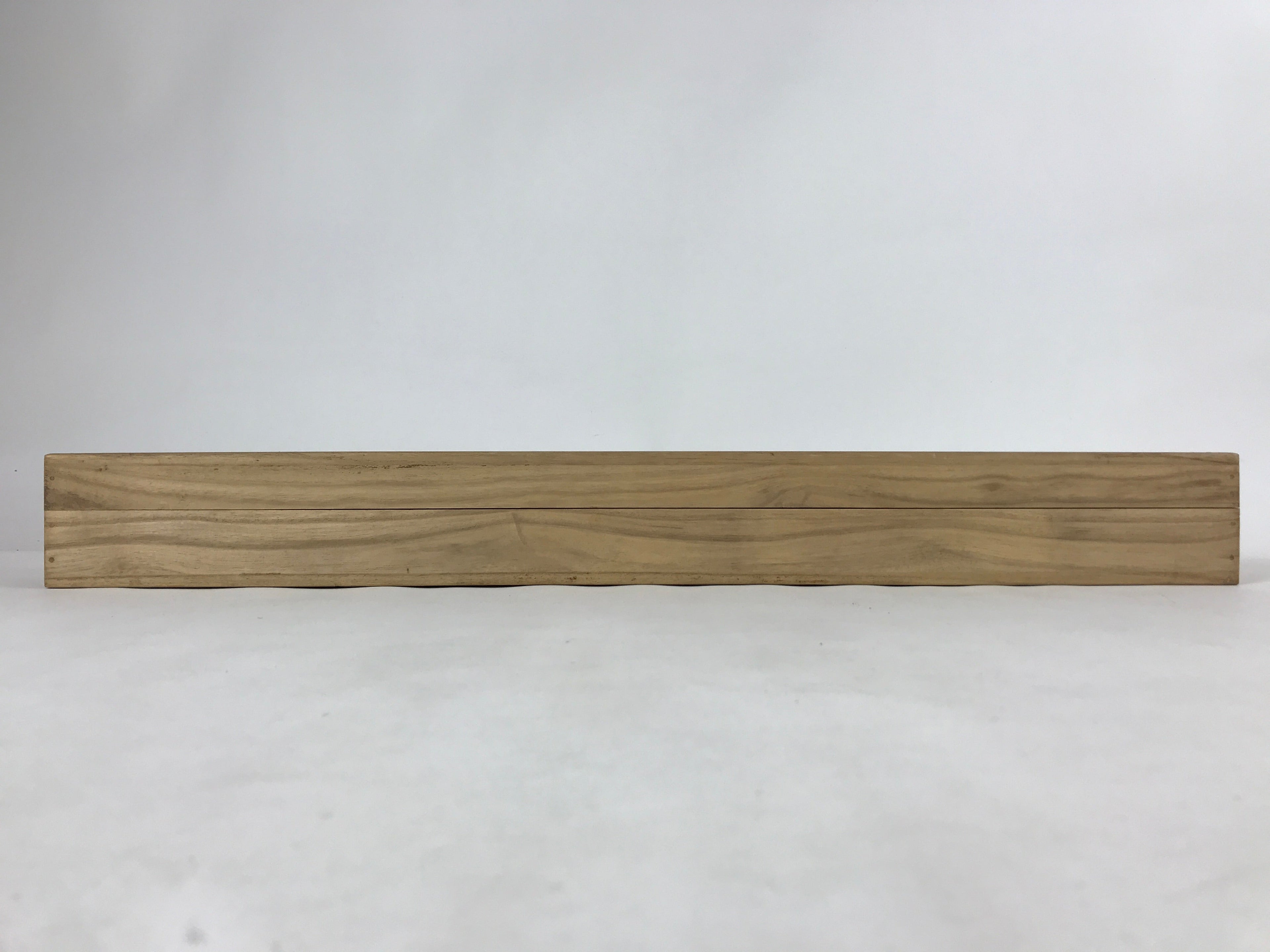 Japanese Wooden Hanging Scroll Box Vtg Kakejiku Hako Inside Length 62.2cm SB271
