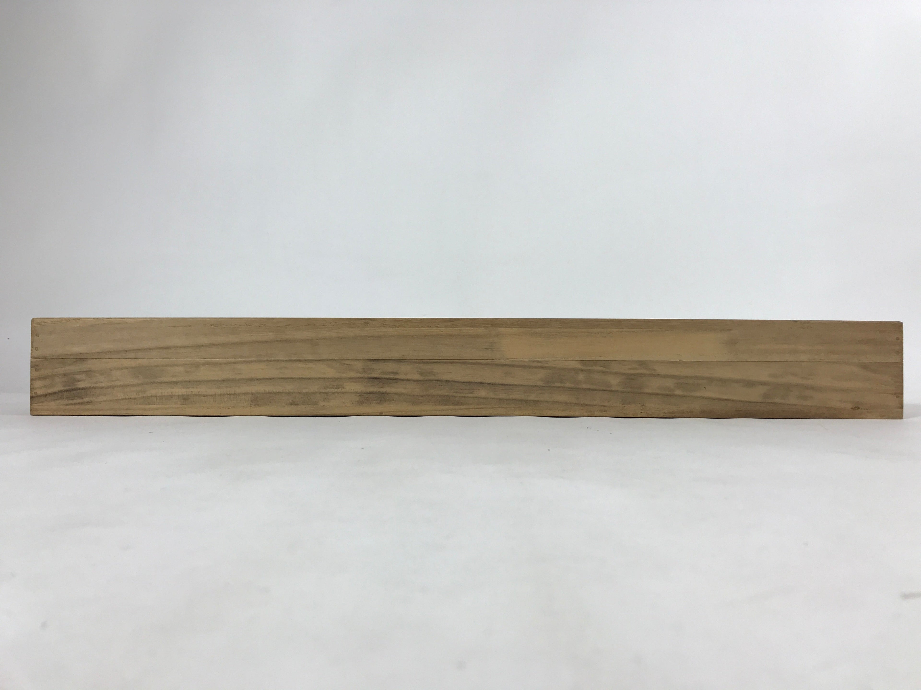 Japanese Wooden Hanging Scroll Box Vtg Kakejiku Hako Inside Length 62.2cm SB271