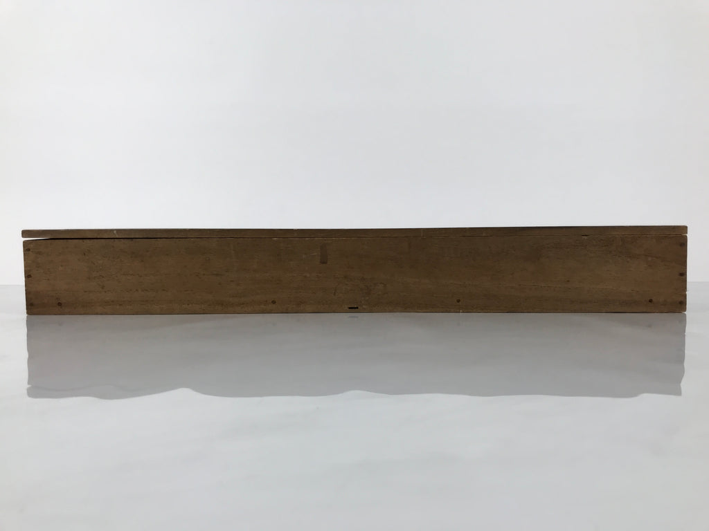 Japanese Wooden Hanging Scroll Box Vtg Kakejiku Hako Inside Length 62.5cm SB321