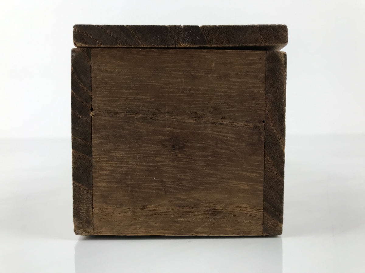 Japanese Wooden Hanging Scroll Box Vtg Kakejiku Hako Inside Length 62.5cm SB321