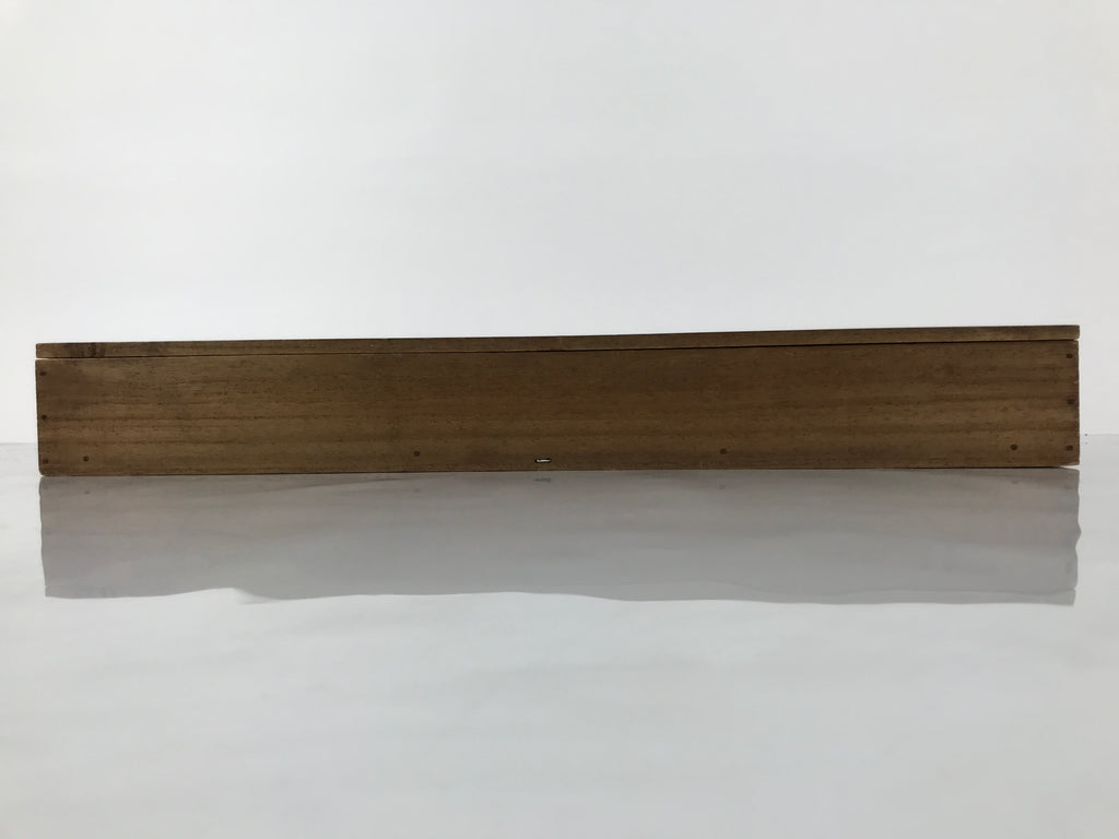 Japanese Wooden Hanging Scroll Box Vtg Kakejiku Hako Inside Length 62.5cm SB321
