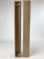 Japanese Wooden Hanging Scroll Box Vtg Kakejiku Hako Inside Length 62cm SB272