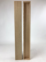 Japanese Wooden Hanging Scroll Box Vtg Kakejiku Hako Inside Length 62cm SB272